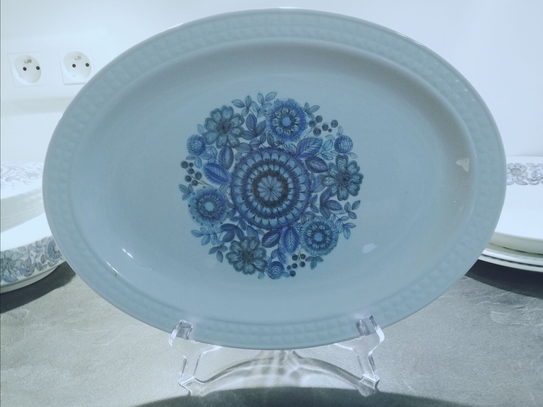 Table service 38 pieces in Spanish porcelain Pontesa