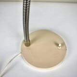 Vintage beige and chrome articulated lamp – 70s