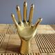 Vintage brass hand