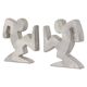 Designer Metal Bookends – La Linea (Osvaldo Cavandoli)