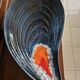 Grand plat en forme de moule style Vallauris