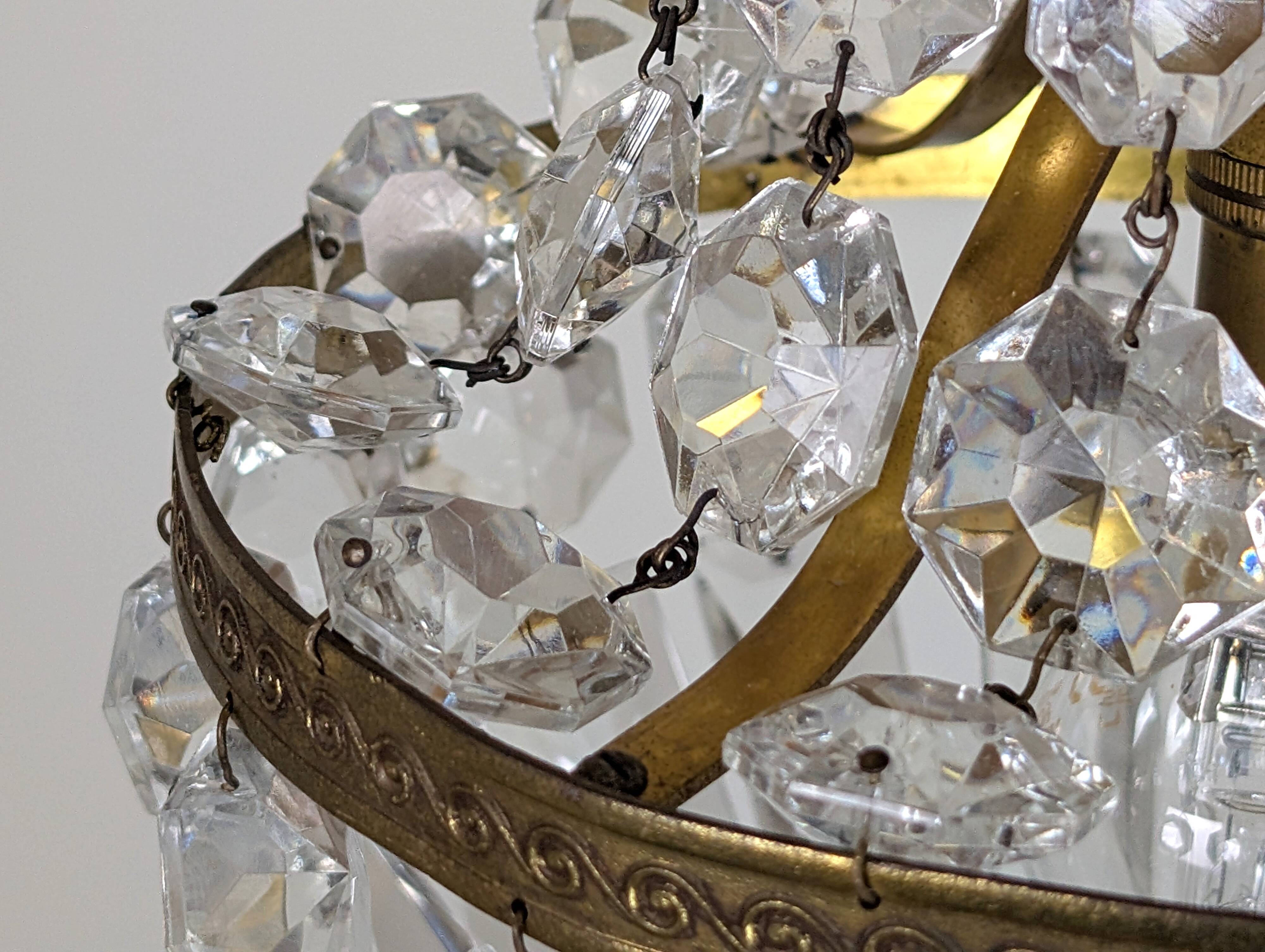 Hot air balloon tassel chandelier