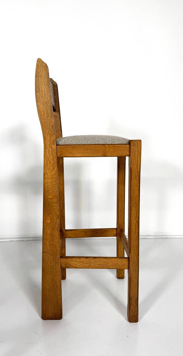 Mid-Century Modern Set of Bar Stools, 1970s - Sold individually