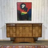 Art Deco enfilade signed Jorj Rual (1901-1986) dated 1935