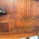 Table Rognon Marquetry Antique