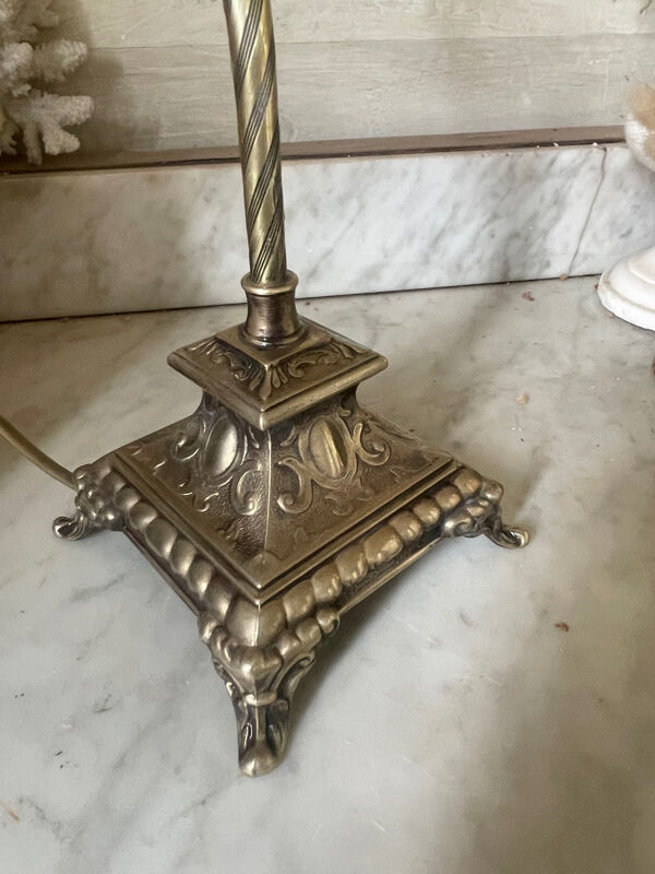 Lampe col de cygne en laiton