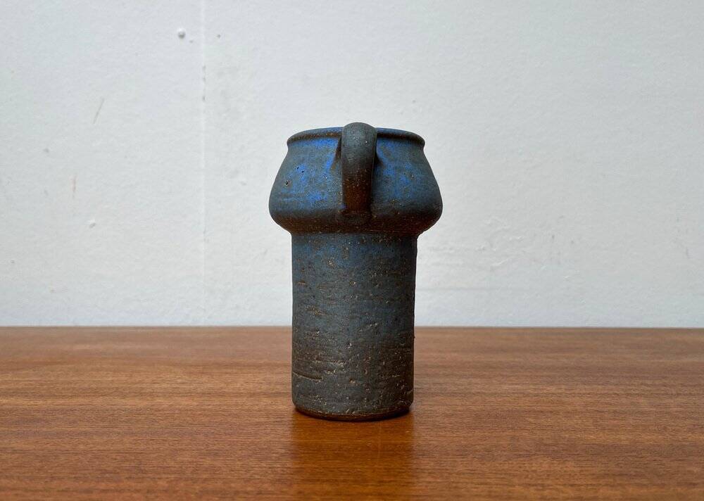 Studio pottery vase by Theodor Bogler for Maria Laach, mid-century German, 1960s.