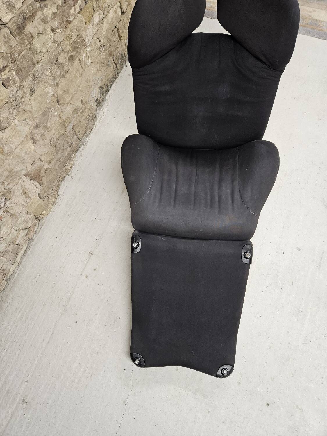 Cassina 1980 vintage ergonomic armchair