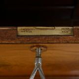 Rurka Glass Cabinet in Burl Walnut, Art Deco – 1940