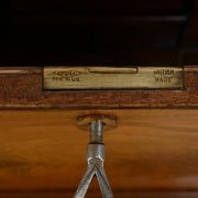 Meuble Vitré Rurka en Ronce de Noyer, Art Déco – 1940