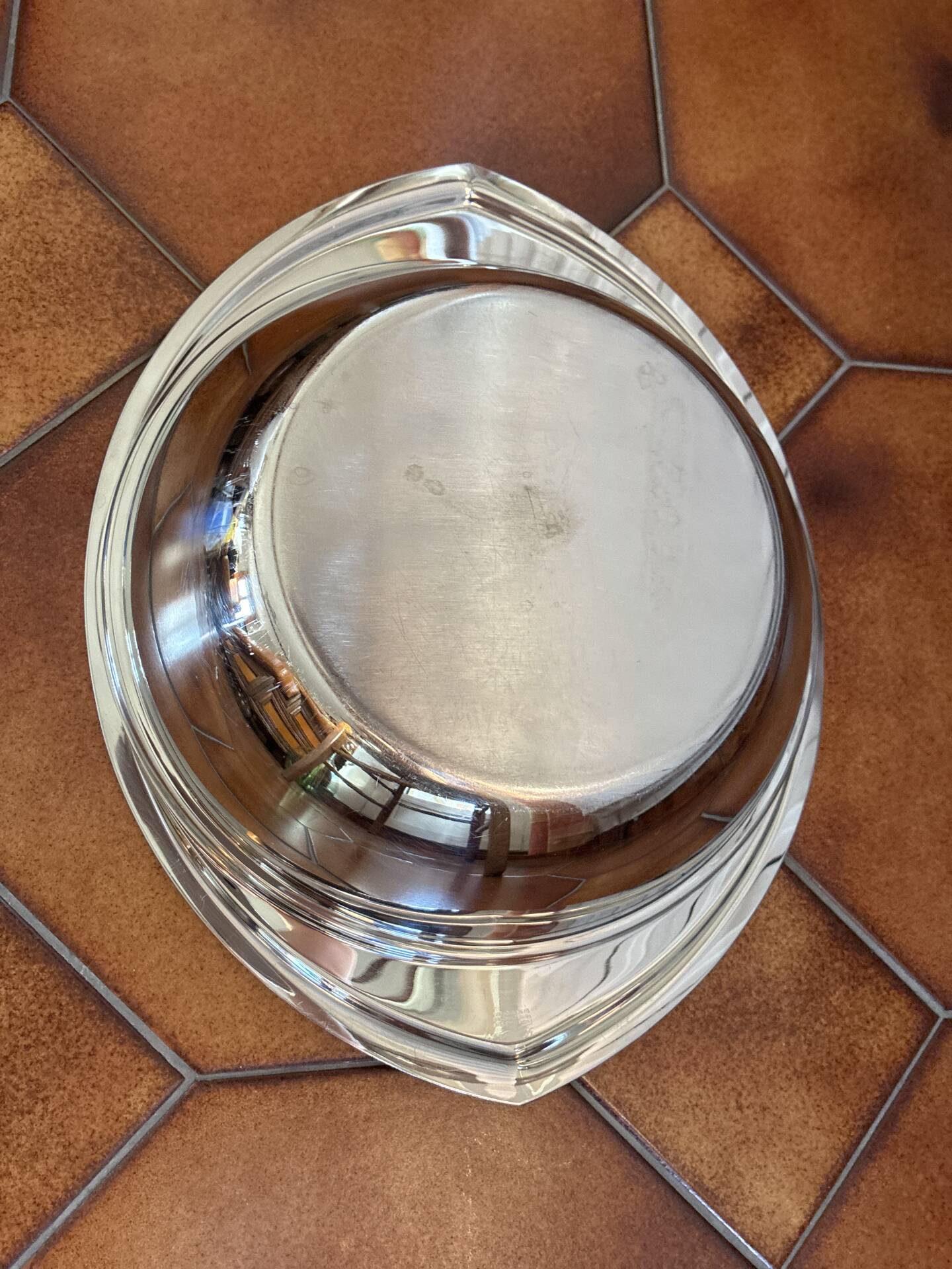 Stainless steel plate Guy Degrenne