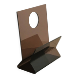 Altuglas magazine rack by Michel Dumas, France, 1970s