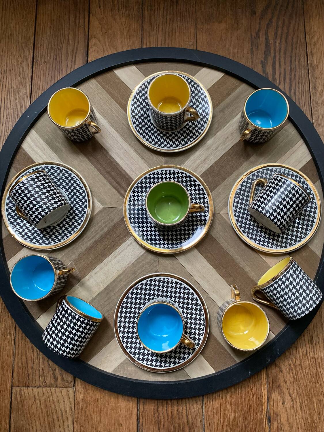 Vintage Pralignan coffee set