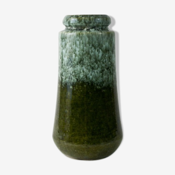 Vase vert en céramique W.Germany N°204-18