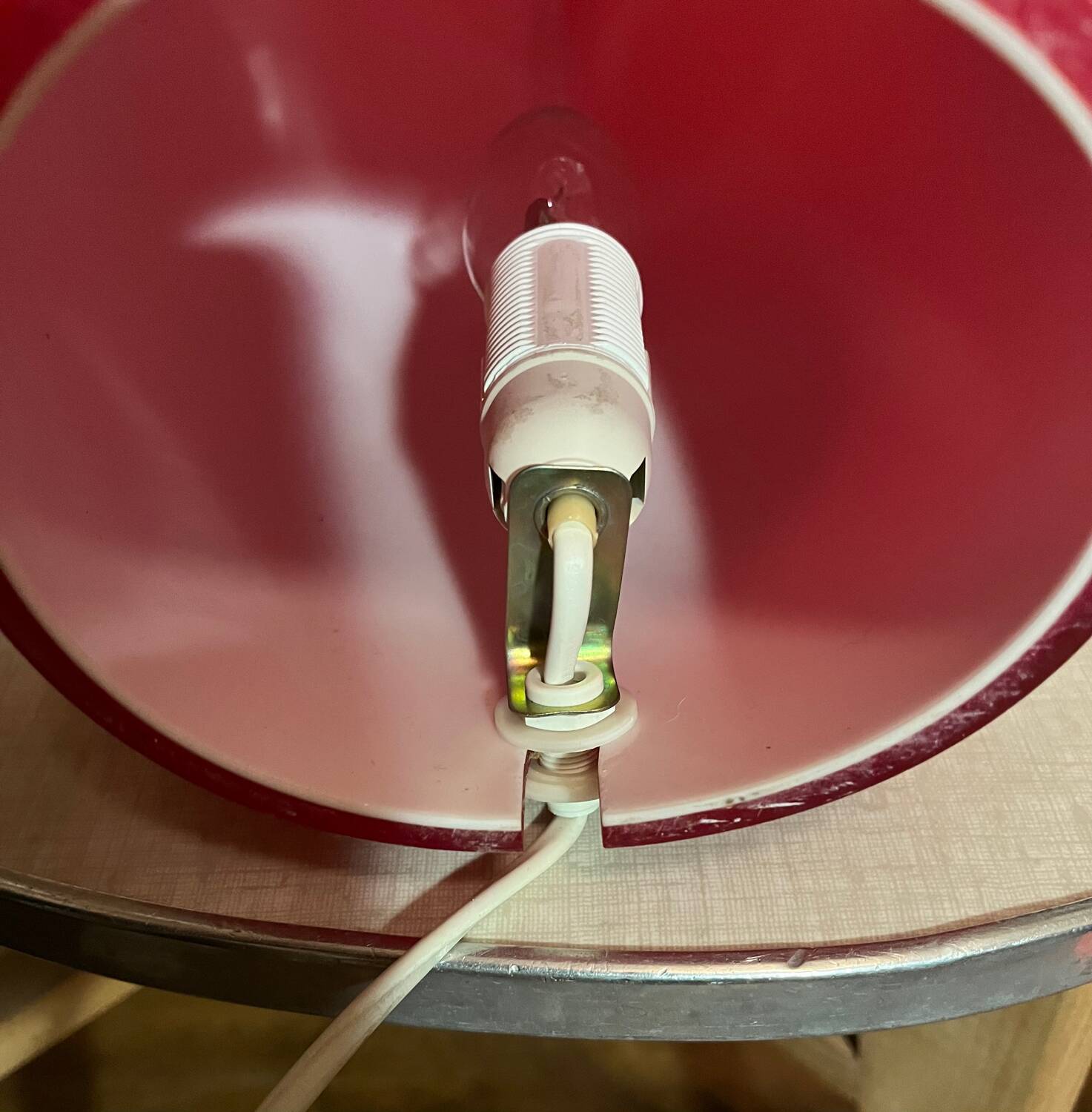 Lampe Habitat en forme de cœur