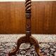 English mahogany coat rack