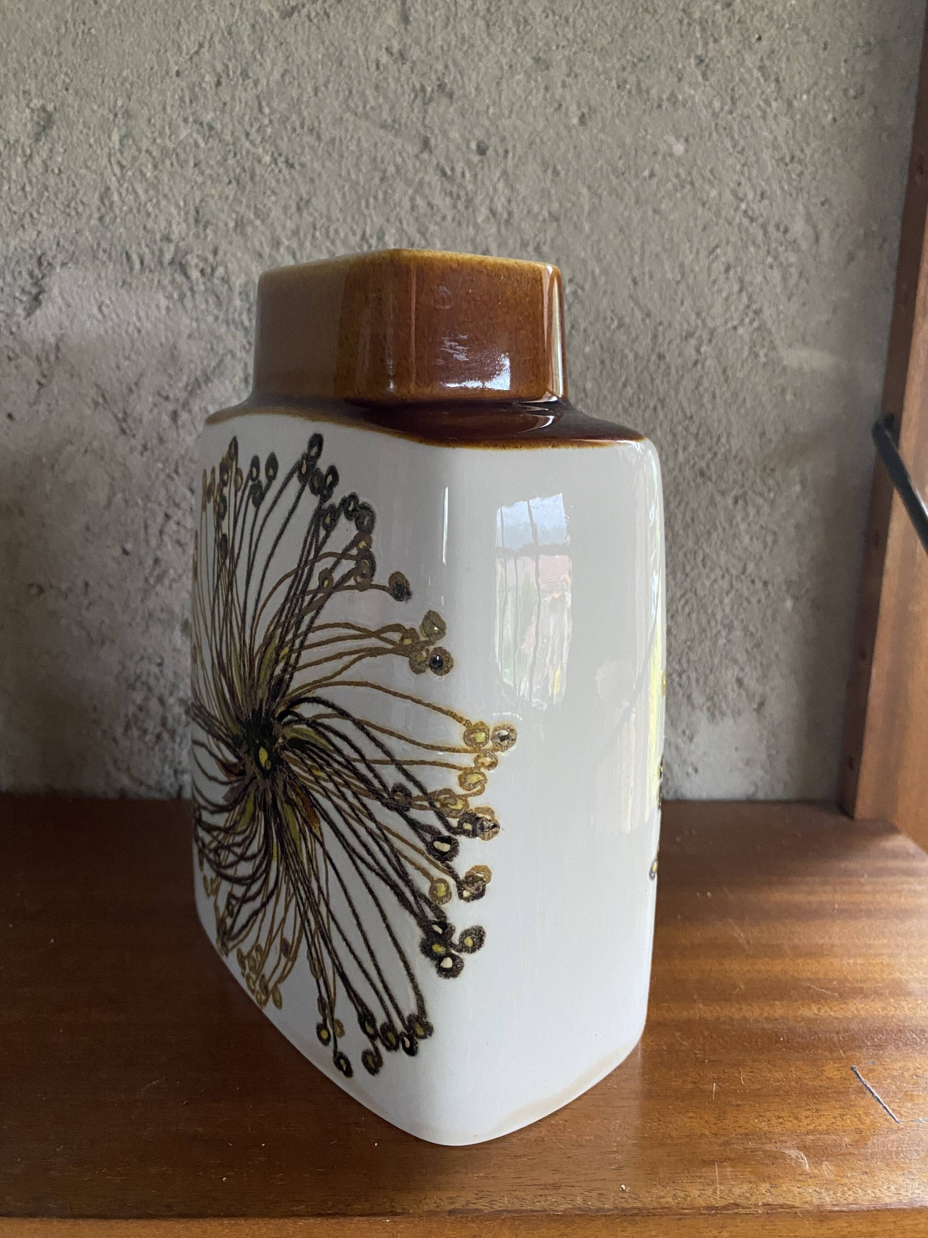 Vase en faïence de Royal Copenhagen design d'Ellen Malmer