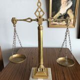 Trebuchet brass scale