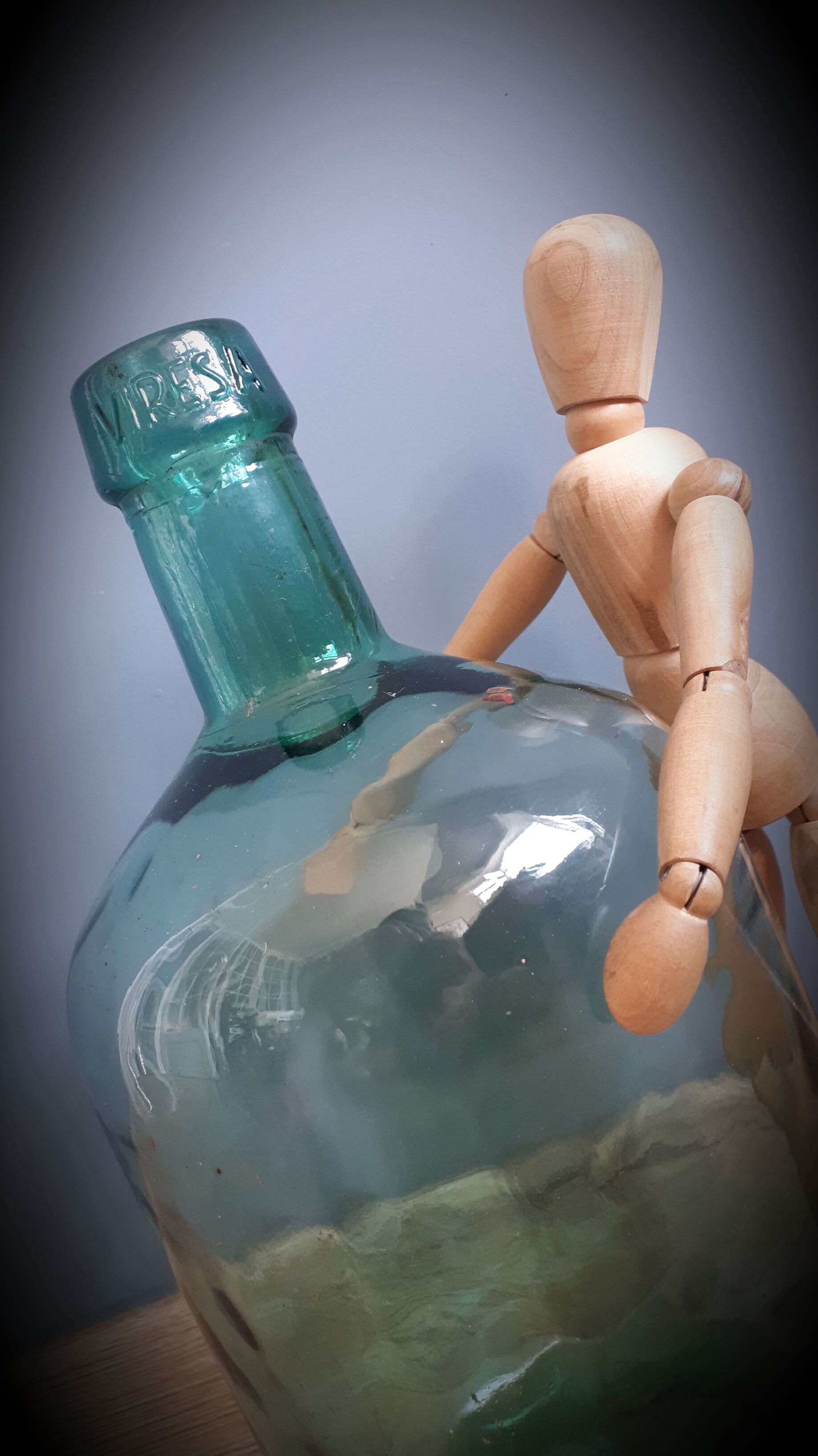 Demijohn 2L Mint Green