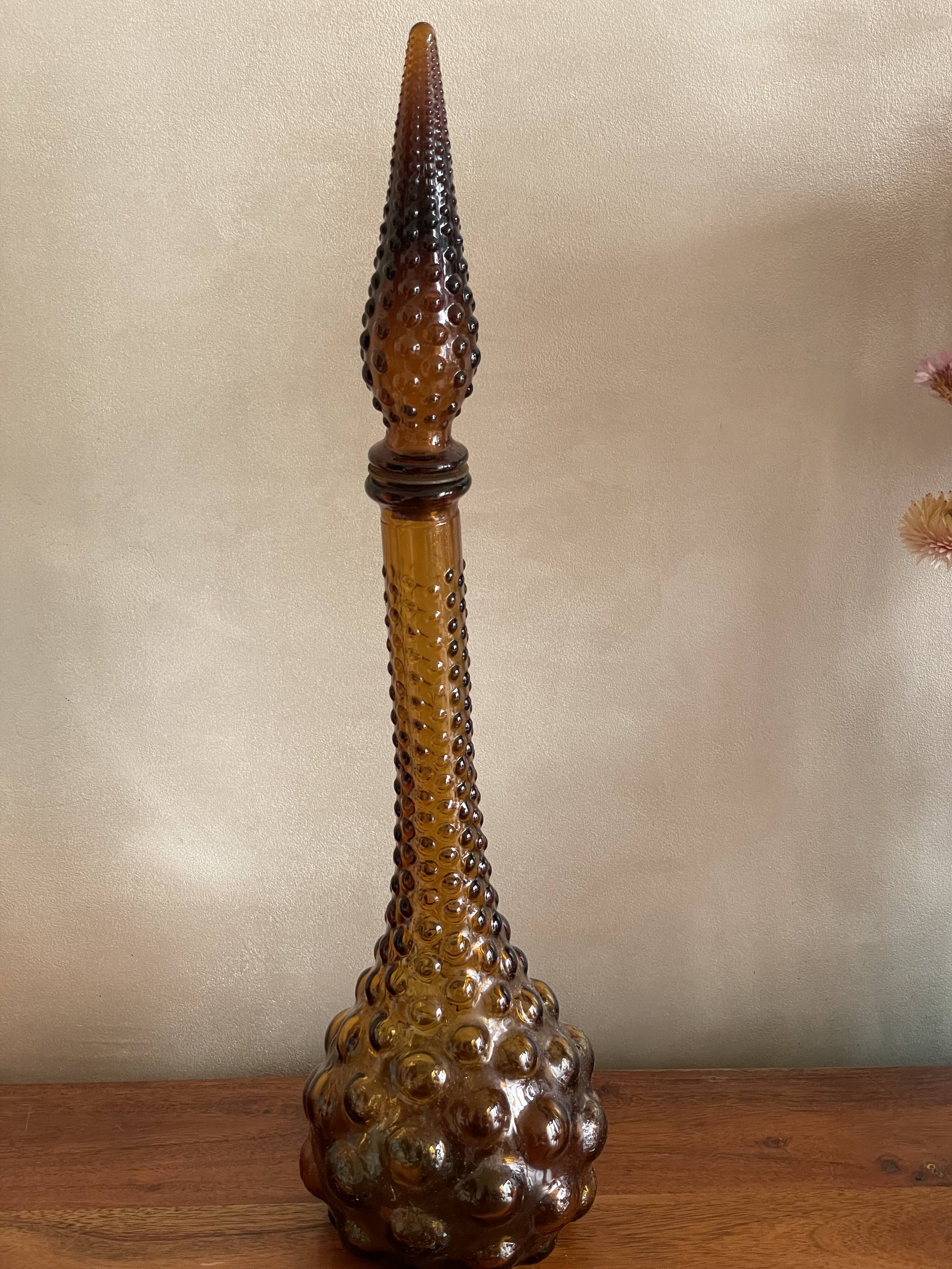 Glass genie carafe Job