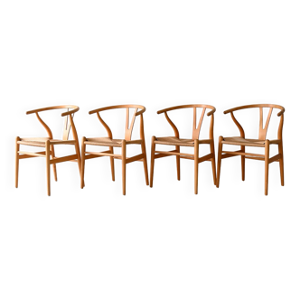 Hans J. Wegner "The Y Chair" set of 4