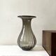 large smoked glass vase from the 1970s