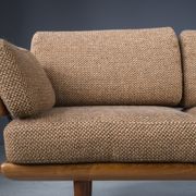 Danish Teak Fd 417 3 Seats Sofa Model Minerva by Peter Hvidt and Orla Molgaard-Nielsen for France &