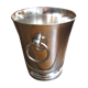 Silver metal ice bucket