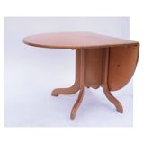 Console table with 2 vintage Scandinavian lids