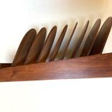 Wooden display stand, magazine rack