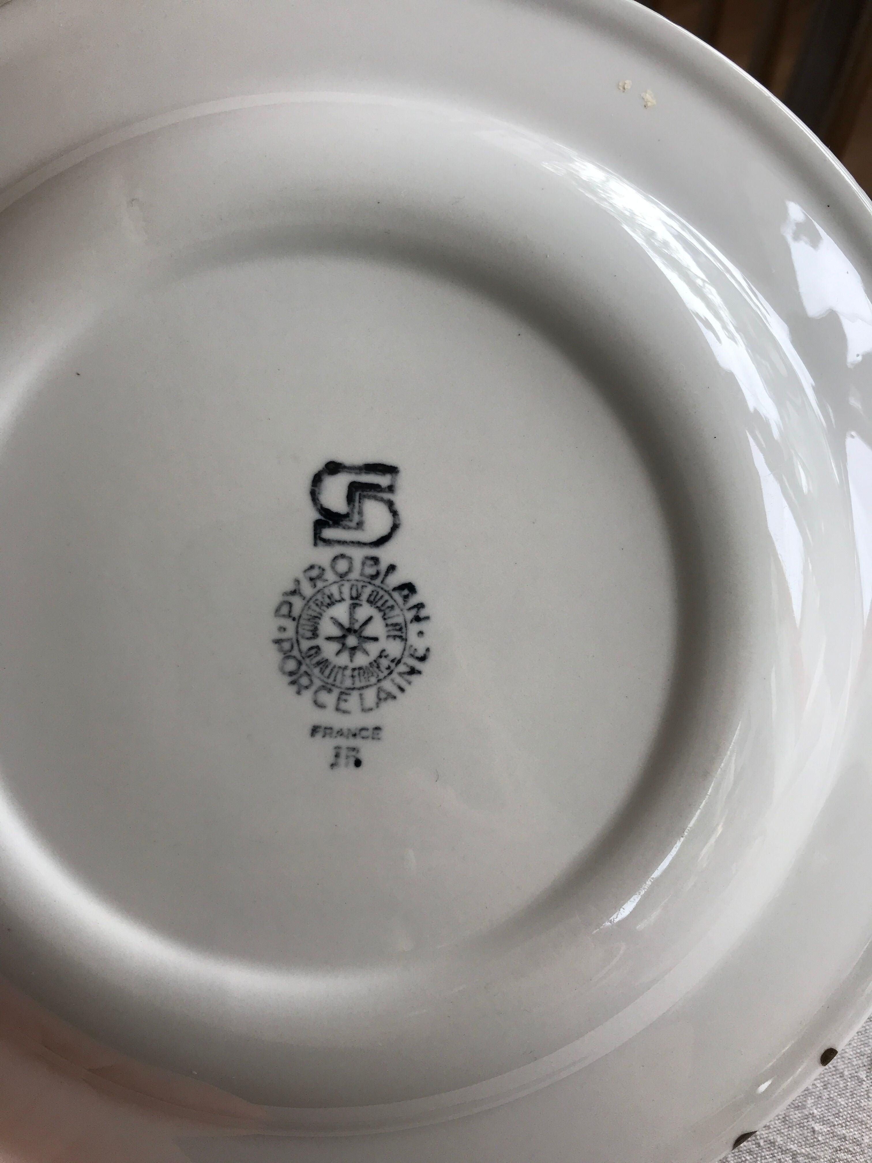 Vintage plates