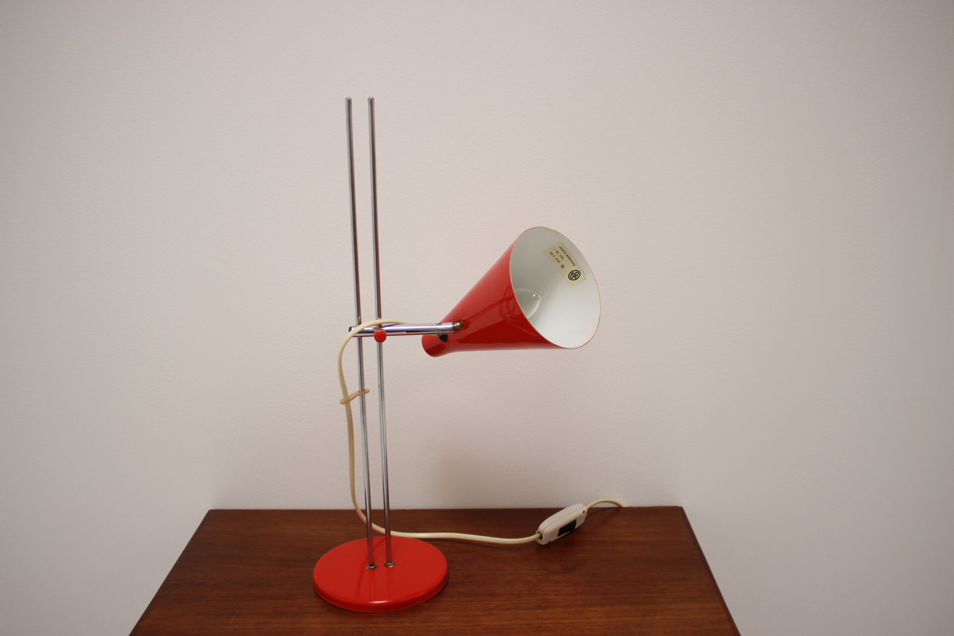 Table lamp designed by Josef Hurka, 1960s