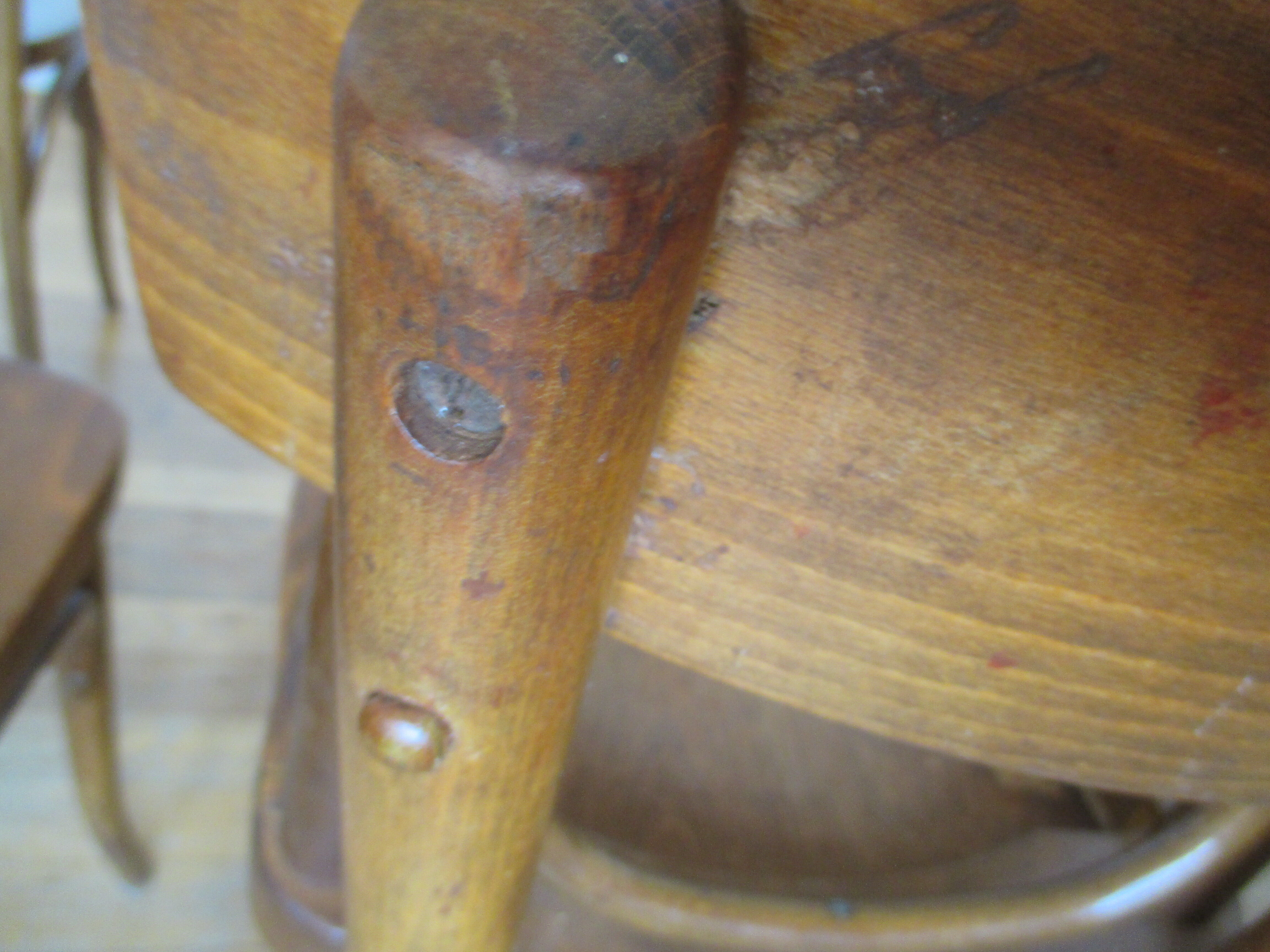 6 chaises bistrot Thonet bois courbé