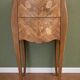 Antique marquetry bedside table / chest of drawers – Louis XV style