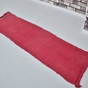 Tapis de couloir Kilim Hmep vintage rouge sku 3061