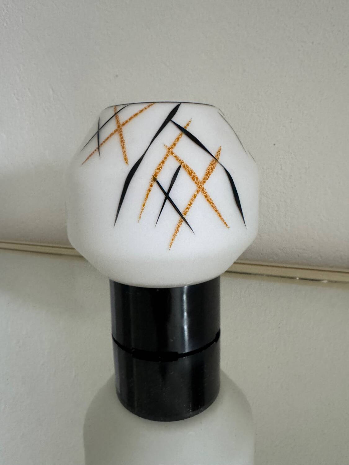 Bakelite opaline lamp from the 60s