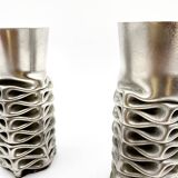 Pair of “compression” vases by jacques moniquet – 1970s