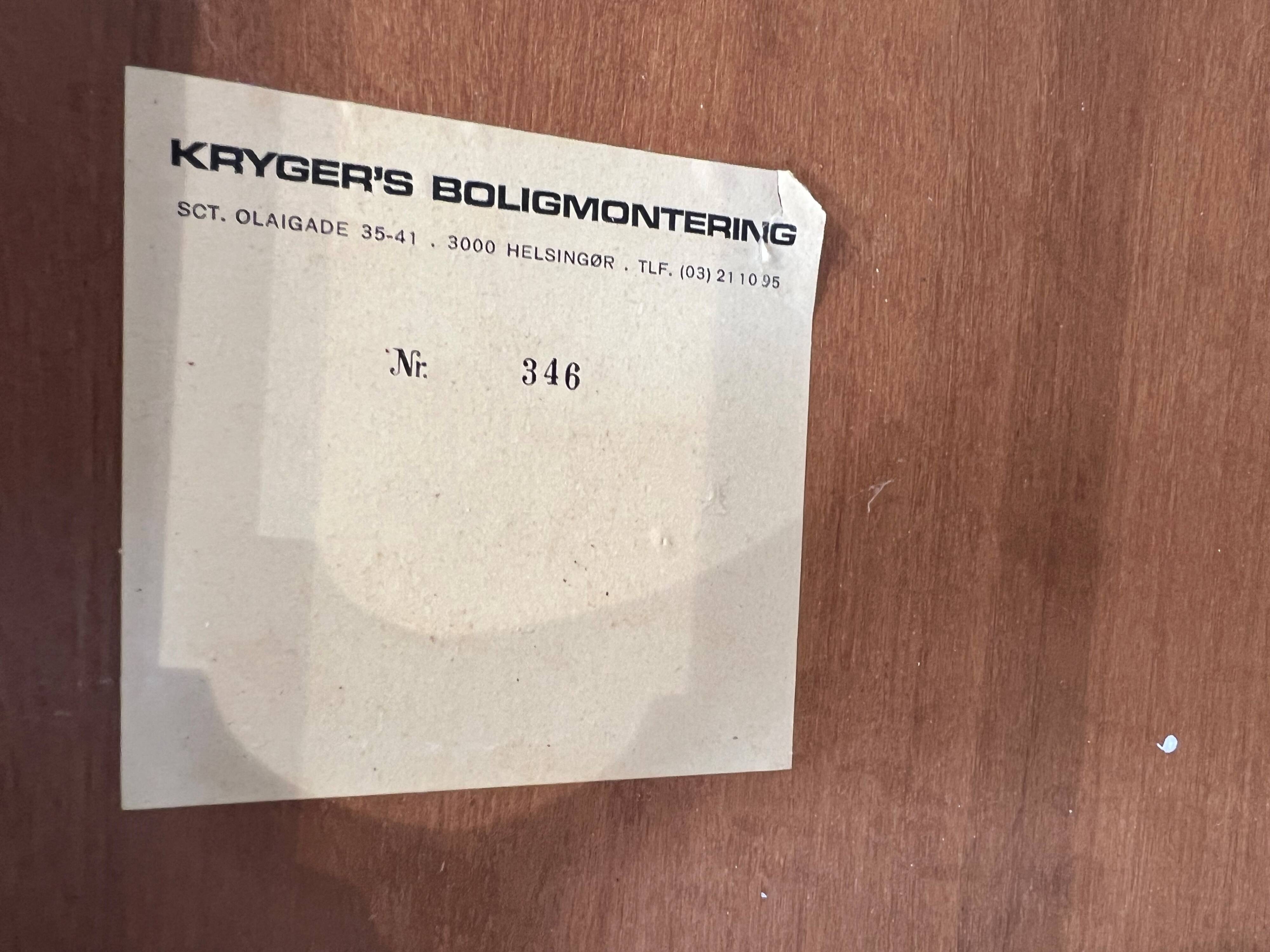 Coffee table in rosewood by Rasmus Solberg