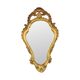 Mid Century Crested Mirror Classic Gold Mirror France