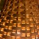 Flexible wall wall light in Scandinavian accordion 60s