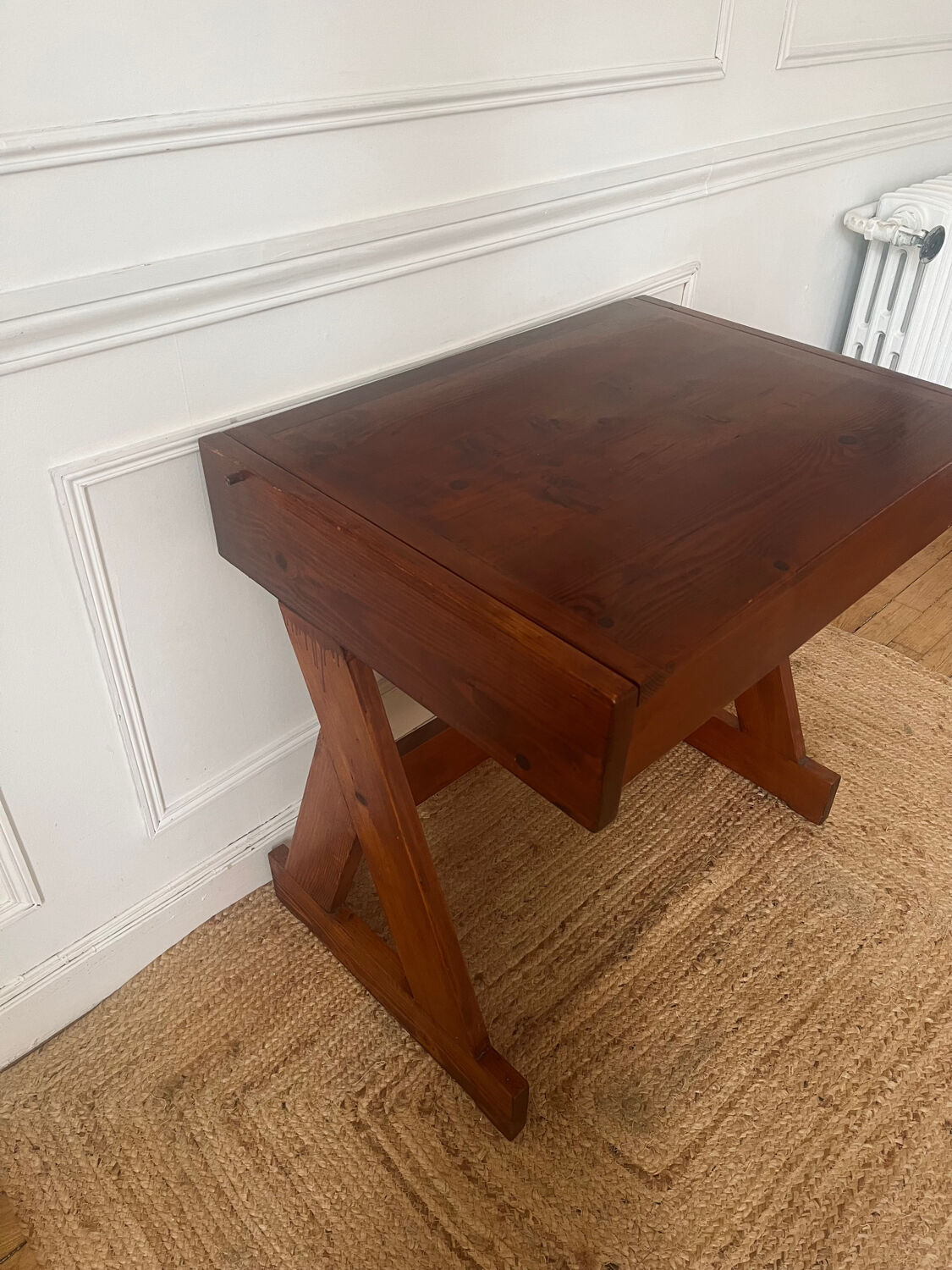 Pine desk Maison Regain