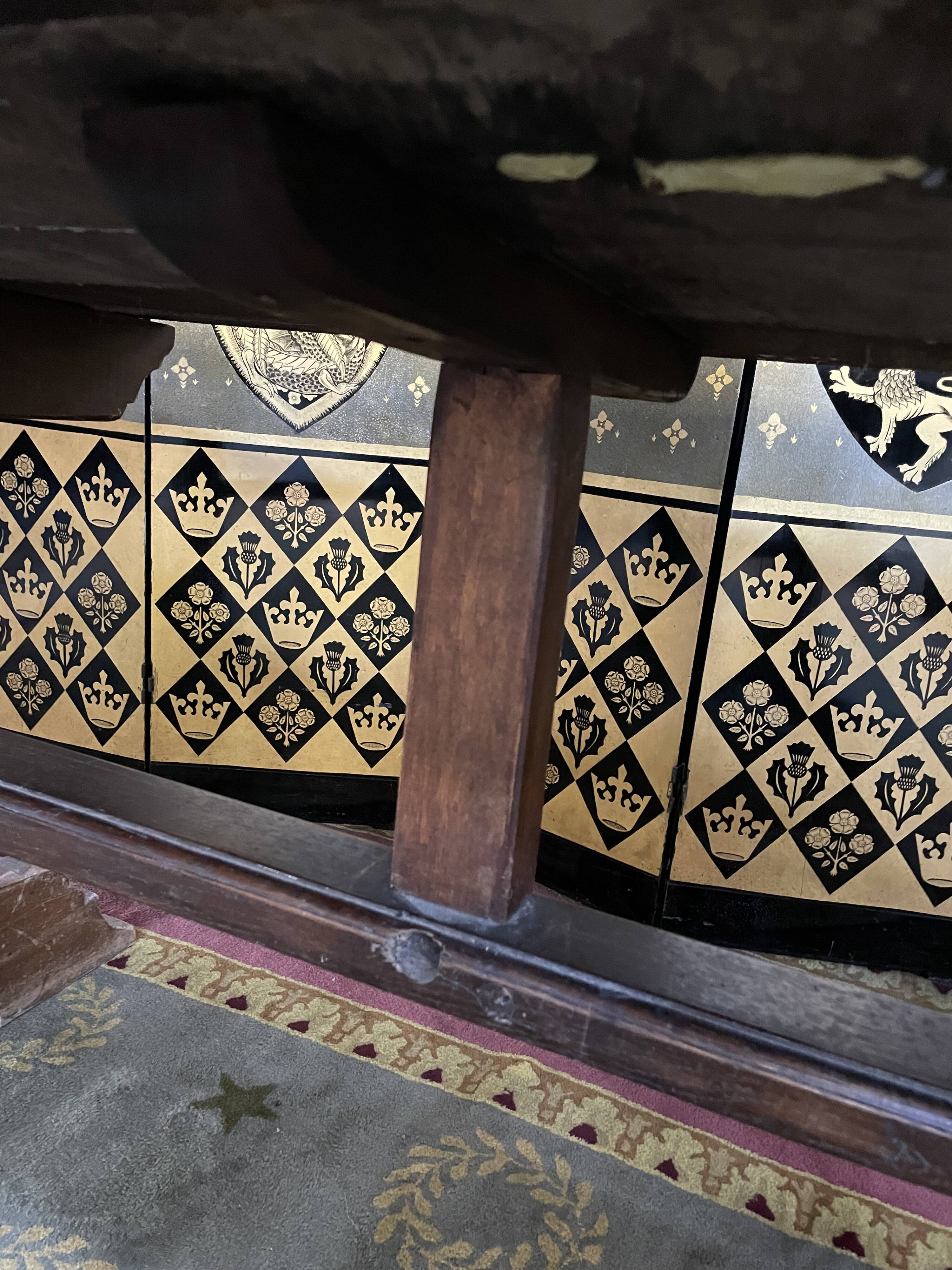 Table monastery oak 19th