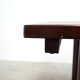 French oak dining table inspired by Georges Robert
