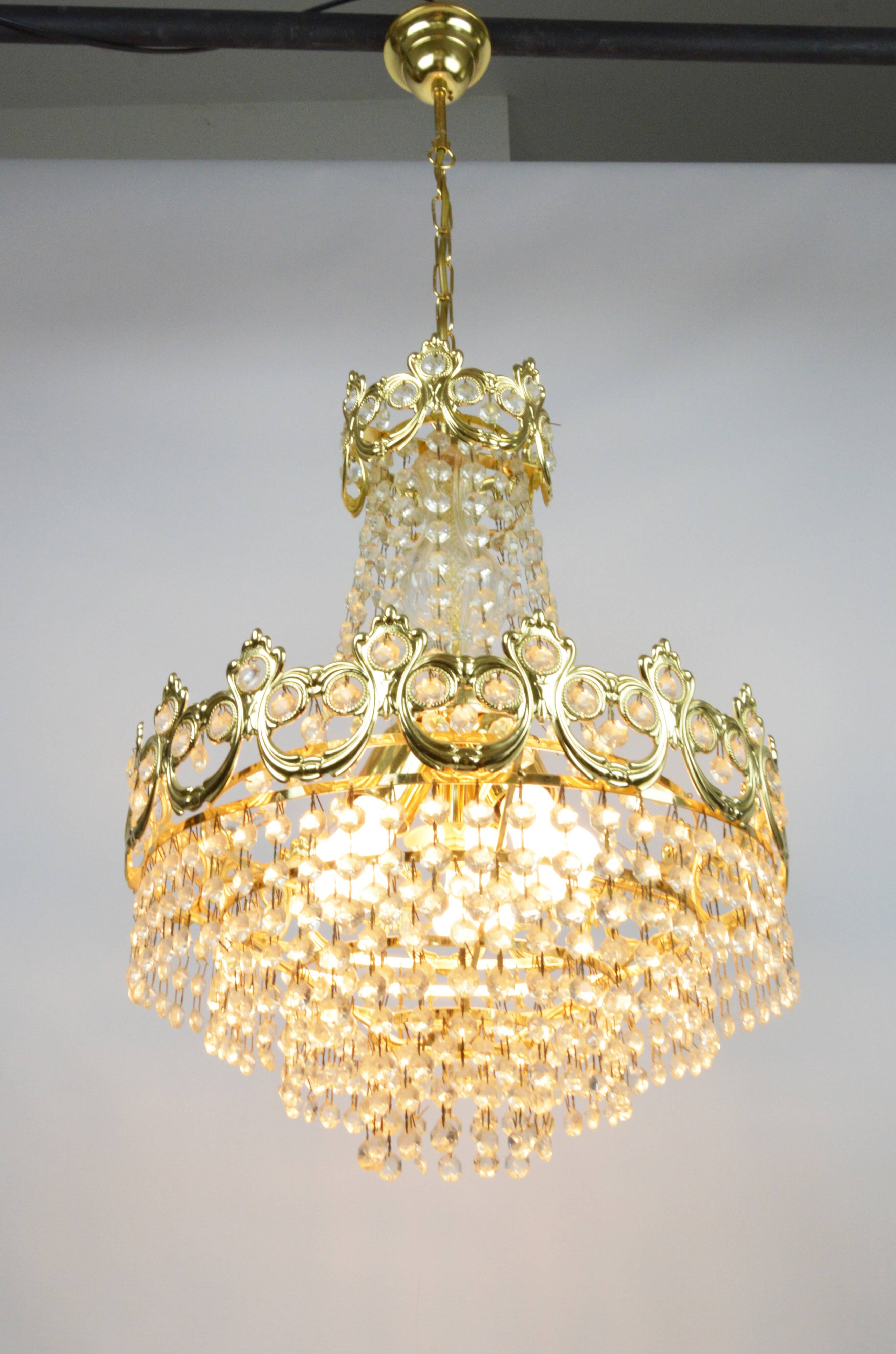 Massive chandelier, 1970s