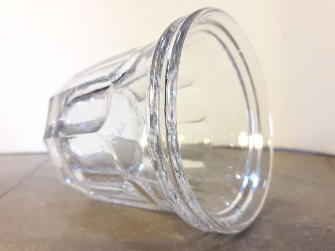 Jam jar XIXth glass -