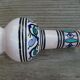 Hand decorated vase