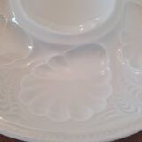 6 Limoges oyster plates