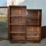 Asymmetric the 1940s oak cupboard