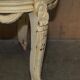 Antique French bergère window bench shabby chic
