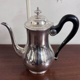 Empire style silver-plated chocolate pot